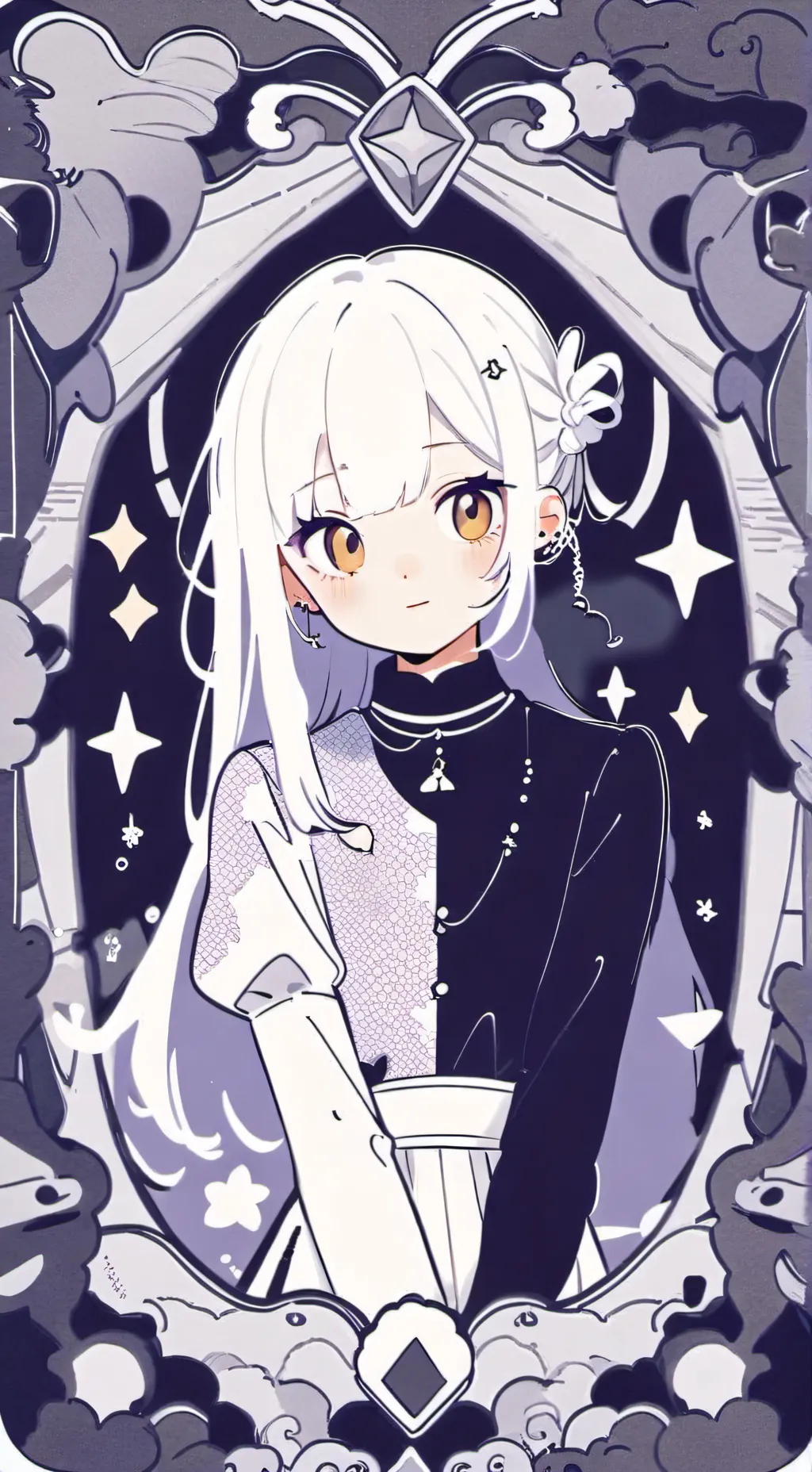 ai character: Buns background