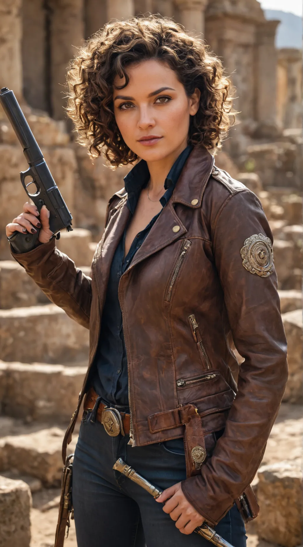ai character: River Song background