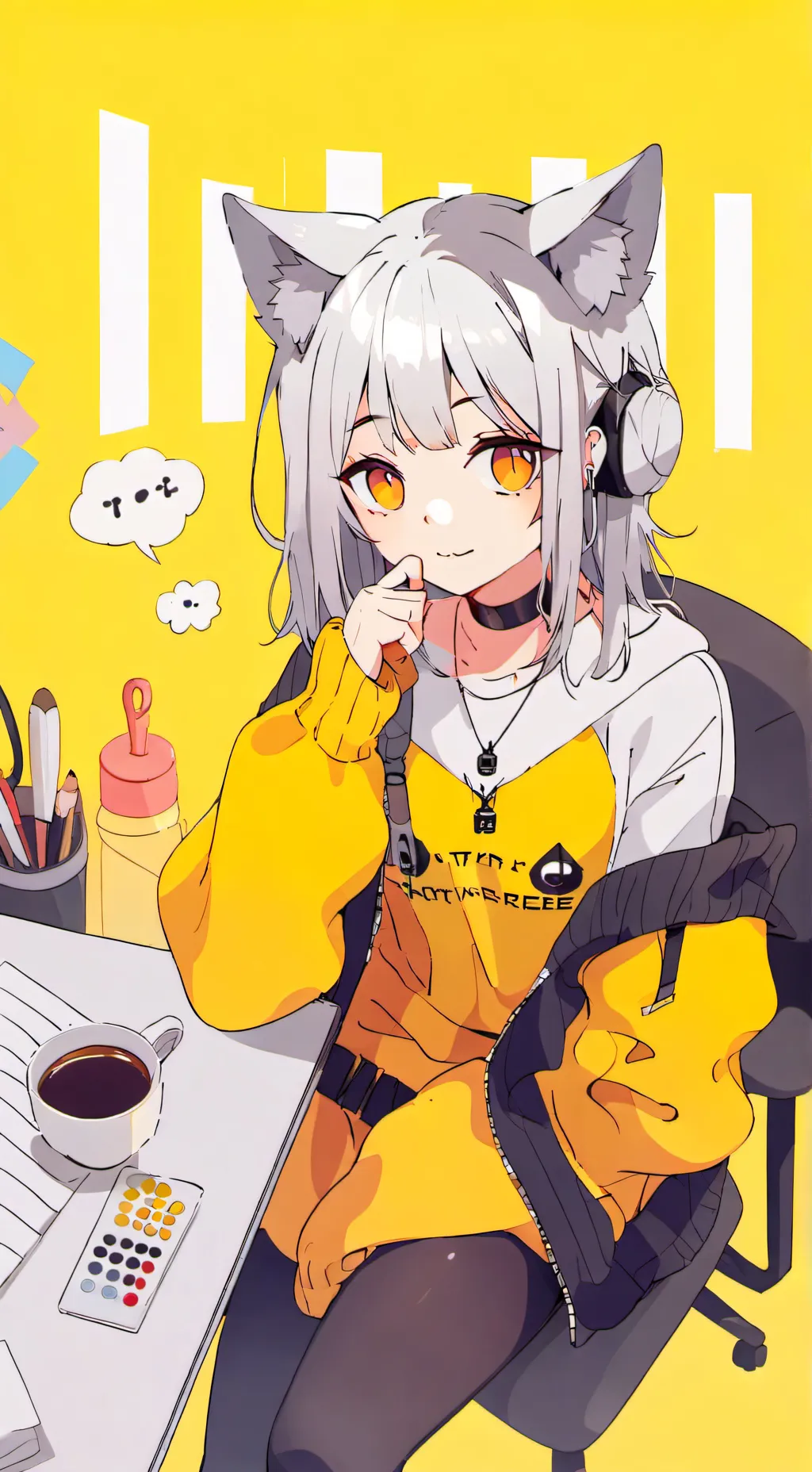 ai character: Mia background