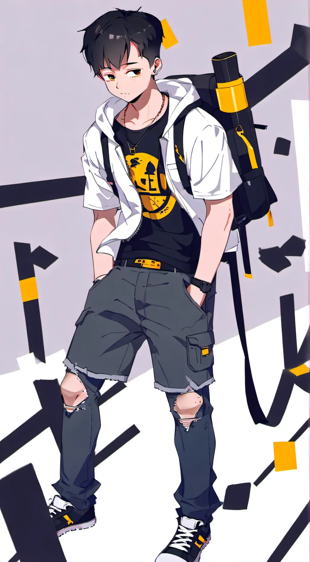 ai character: 🇯🇵 young jun 🇯🇵 background