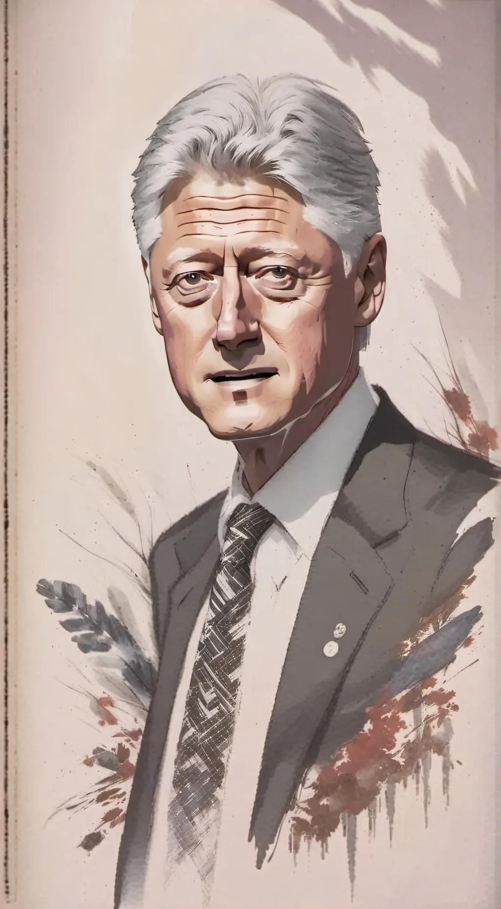 ai character: bill Clinton Jr bi background