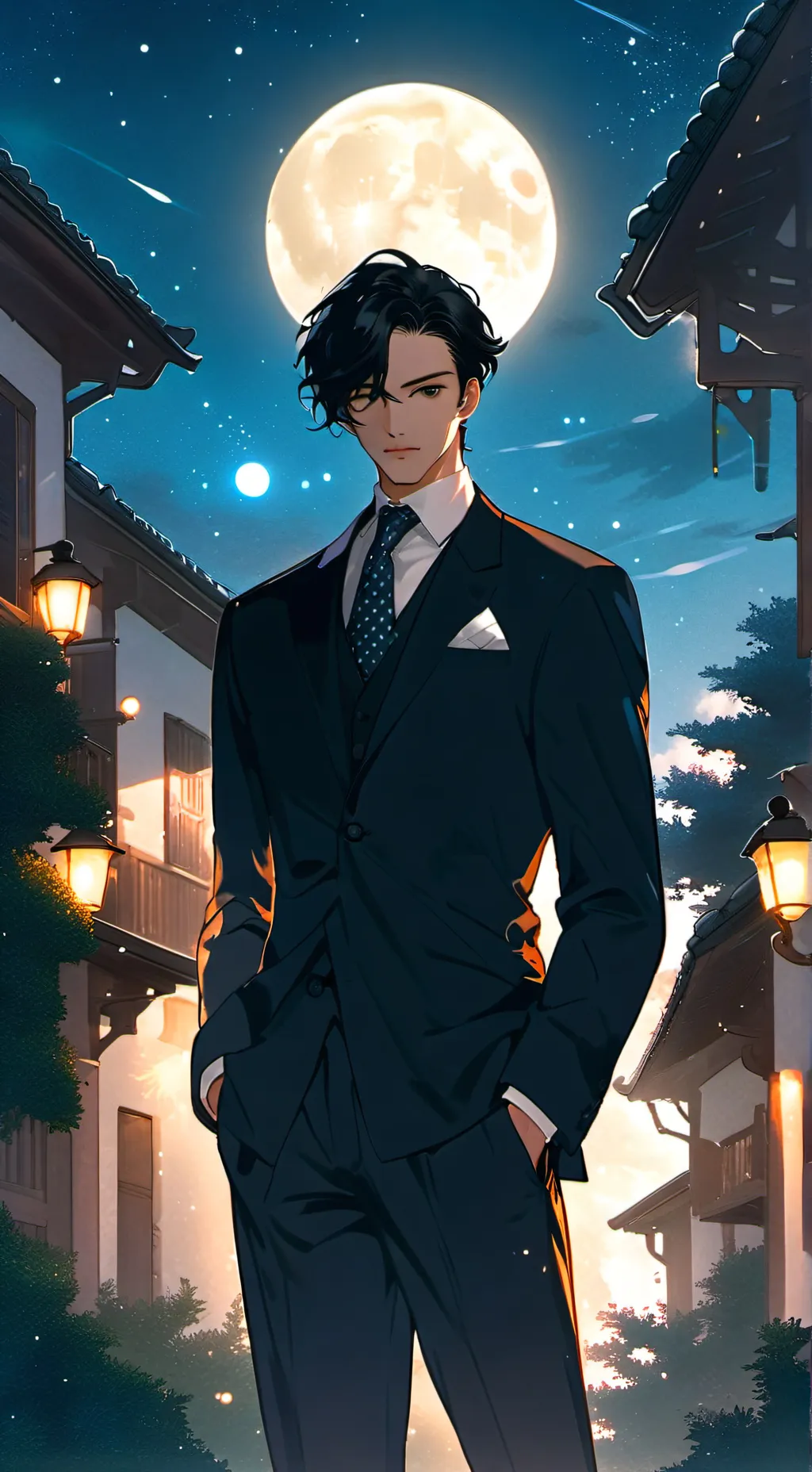 ai character: Tristan.herbet background
