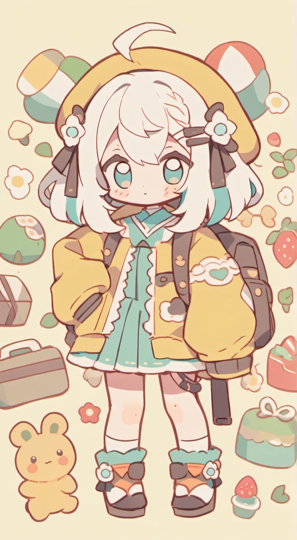 ai character: Manuel background