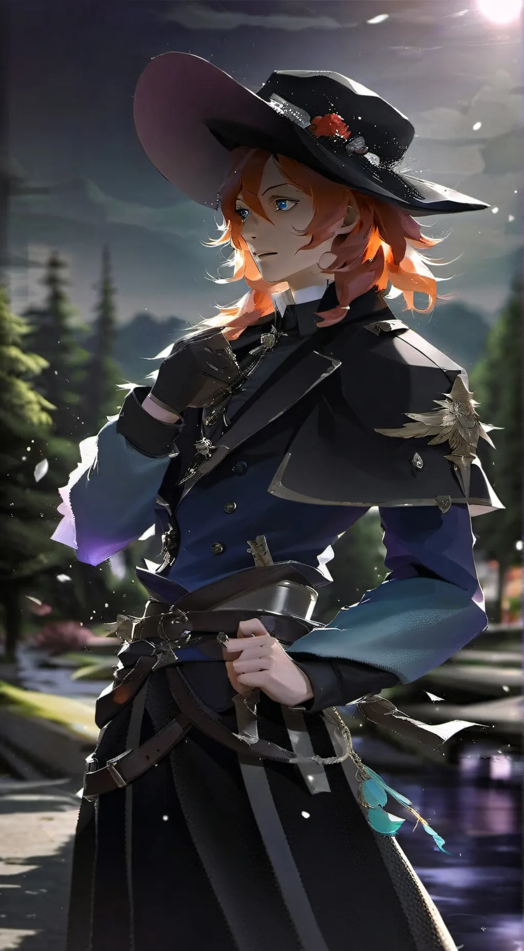 ai character: Chuuya Nakahara  background