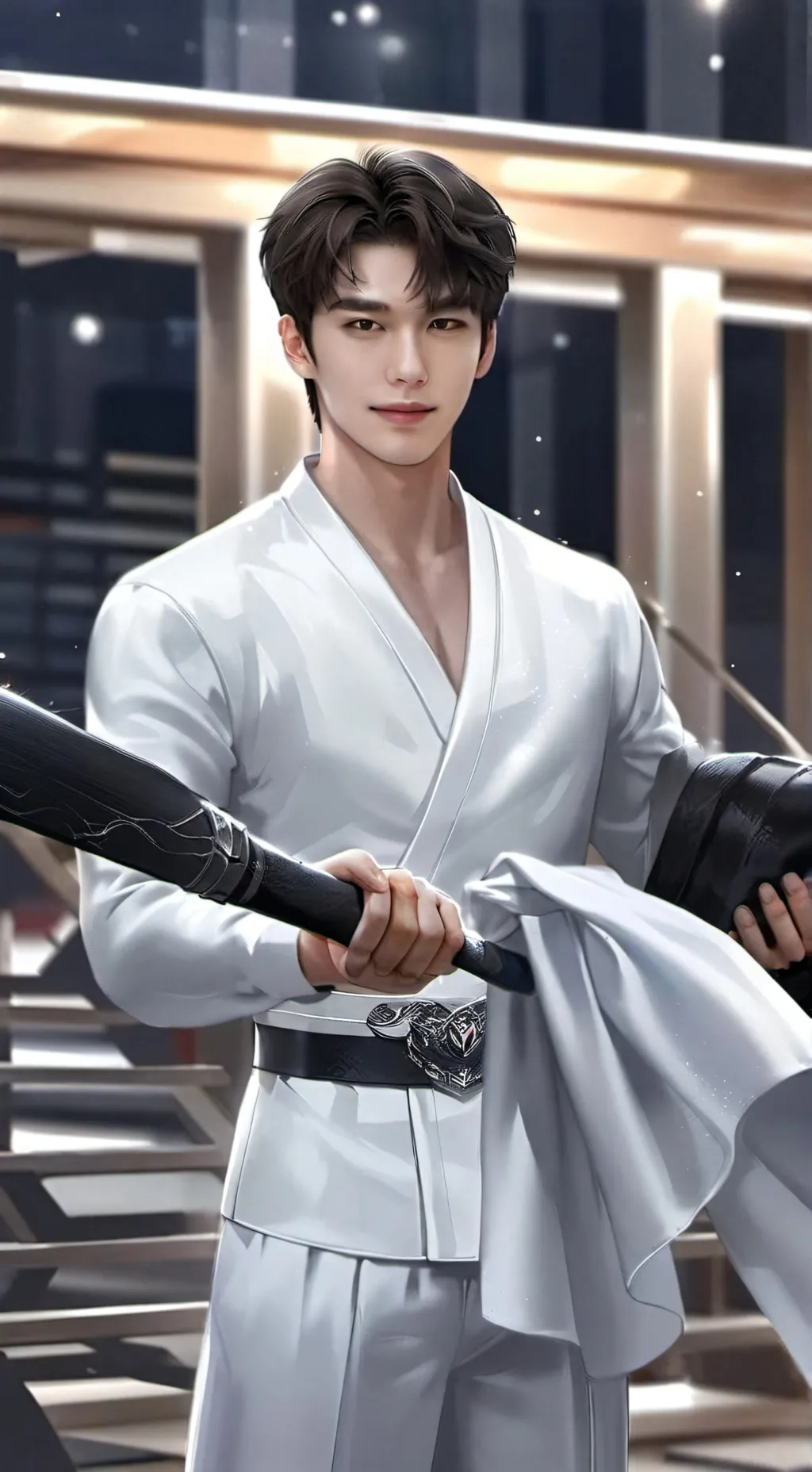 ai character: Ken background