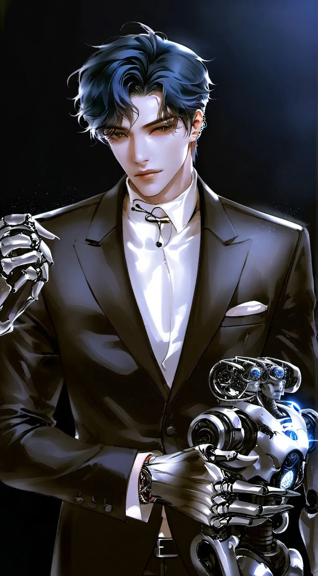 ai character: Zack  background