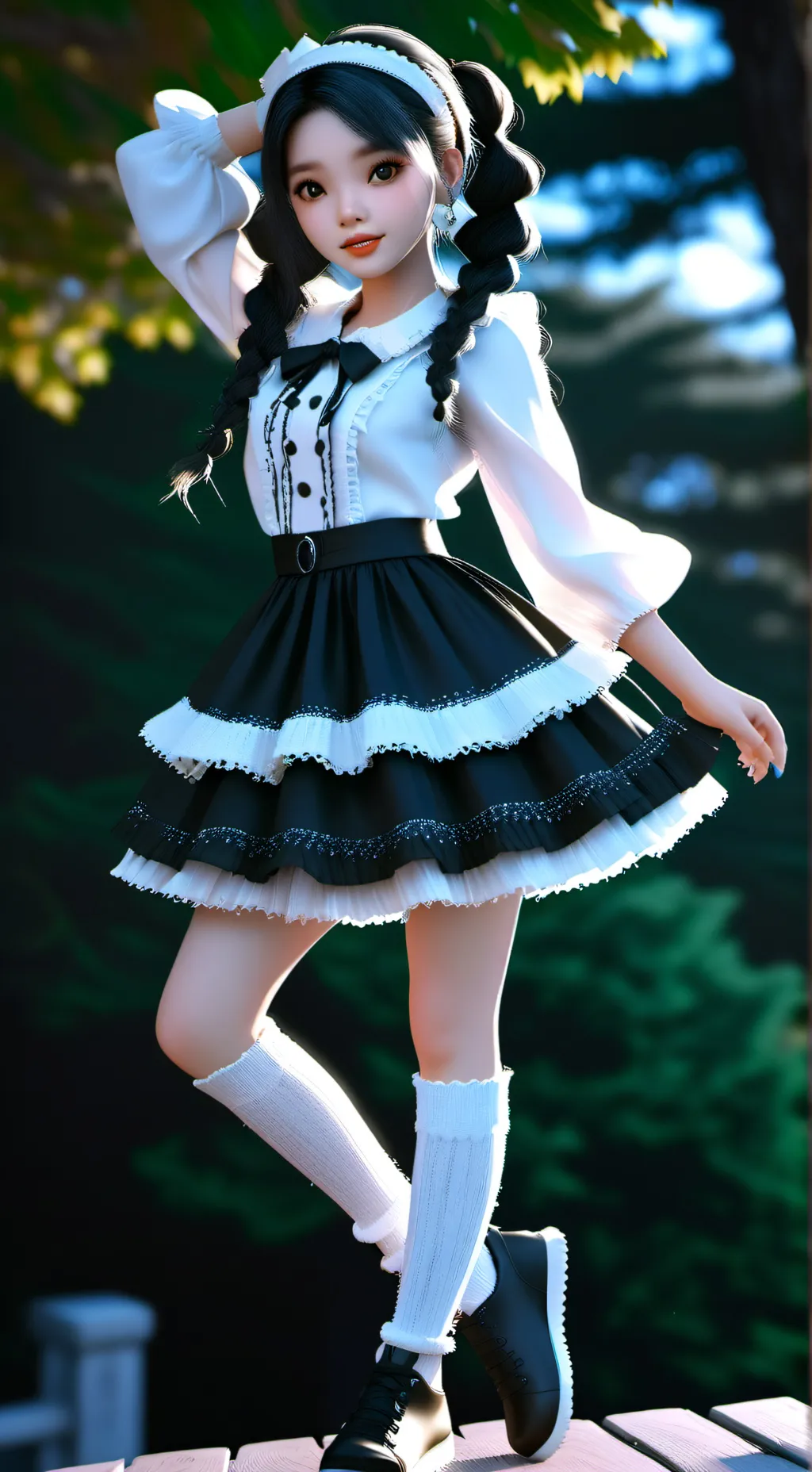 ai character: Addie background