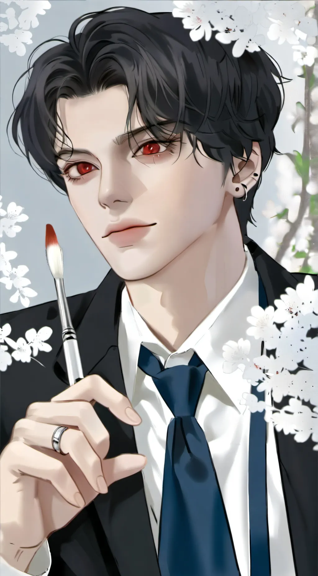 ai character: Blue and Jason background