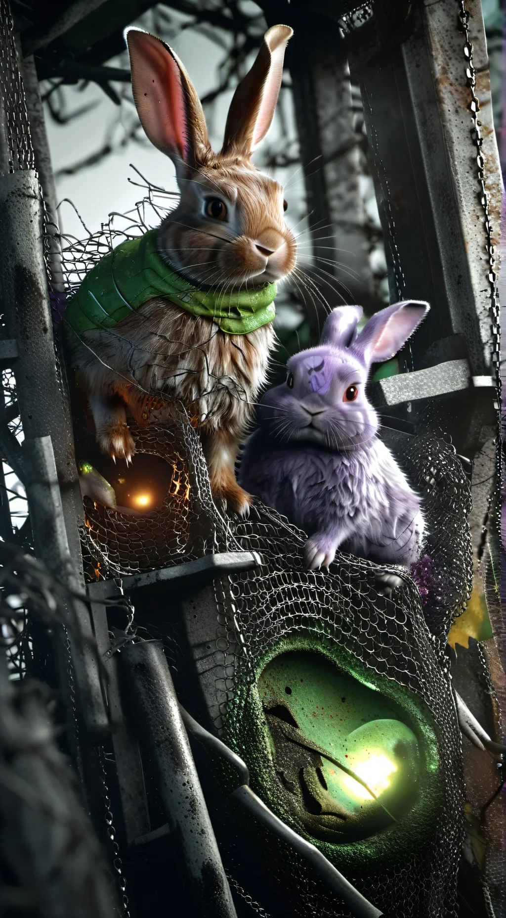 ai character: Fnaf:the interview background