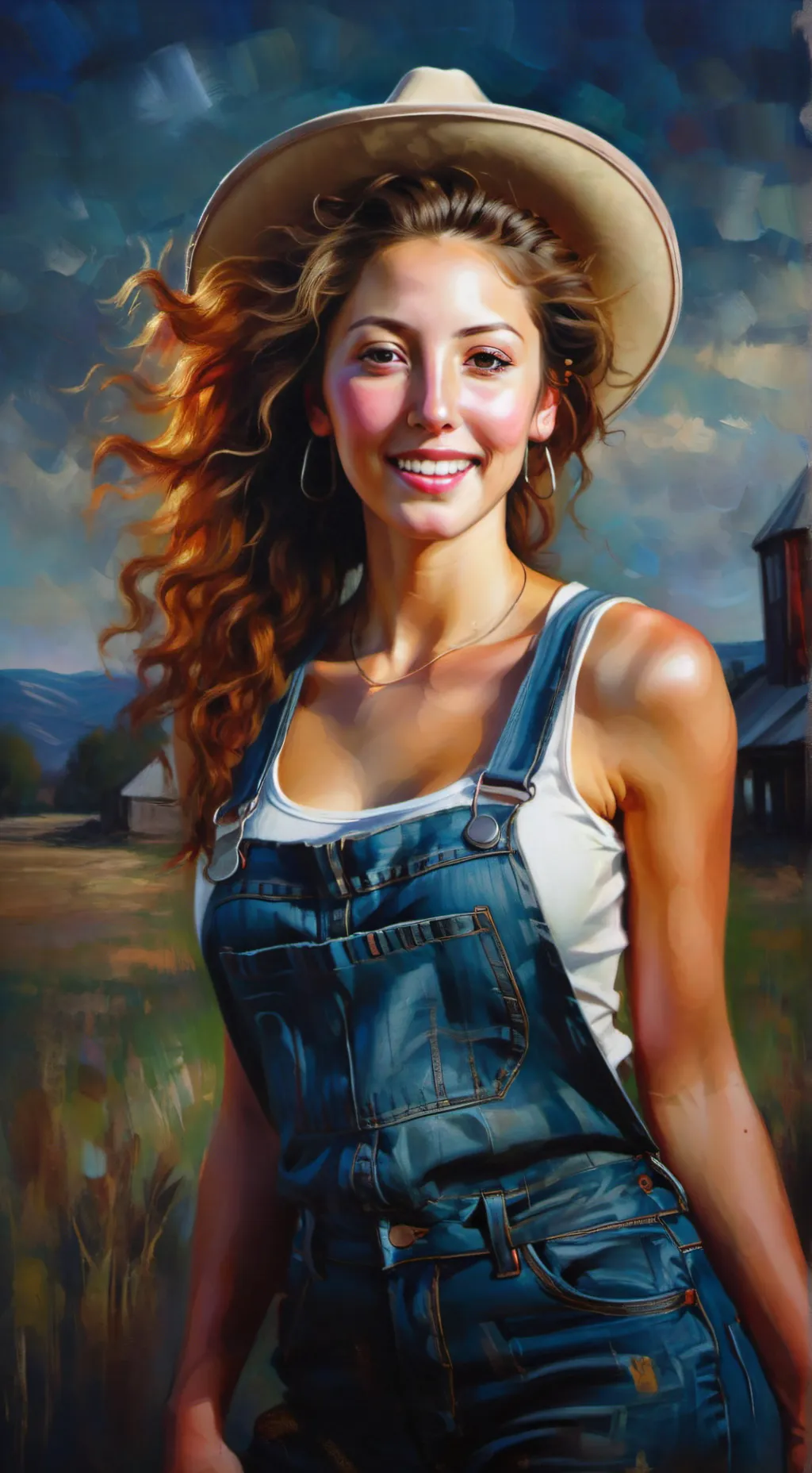 ai character: Bethany  Gilbert  background