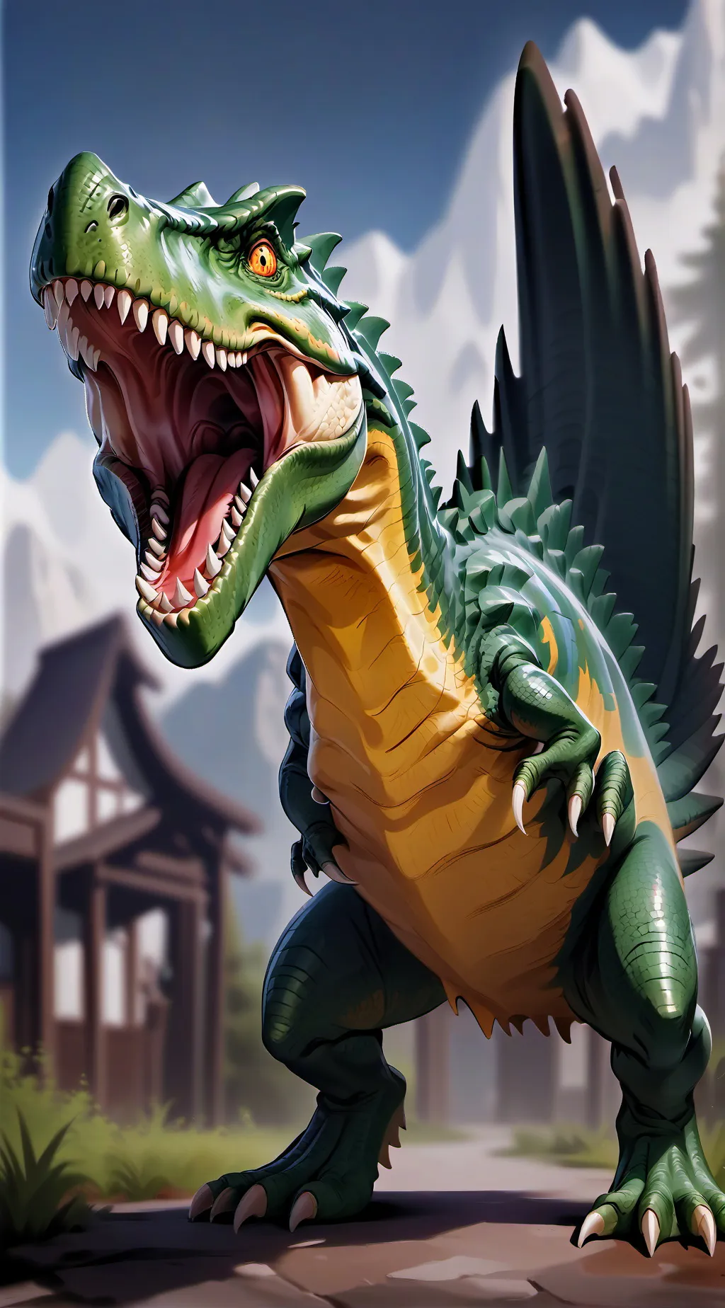 Talkie AI - Chat with Dinosaur | Island