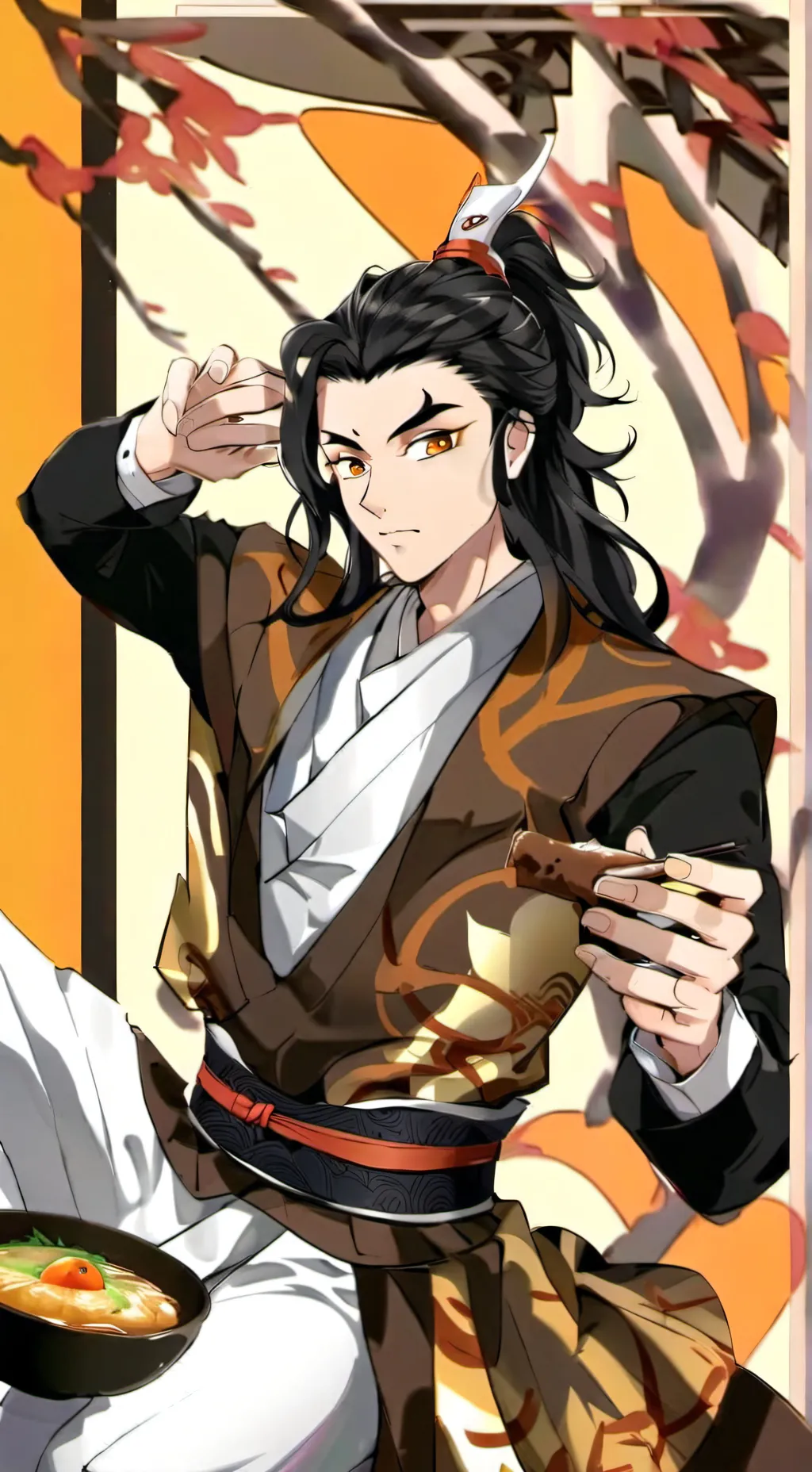ai character: haganesuka background