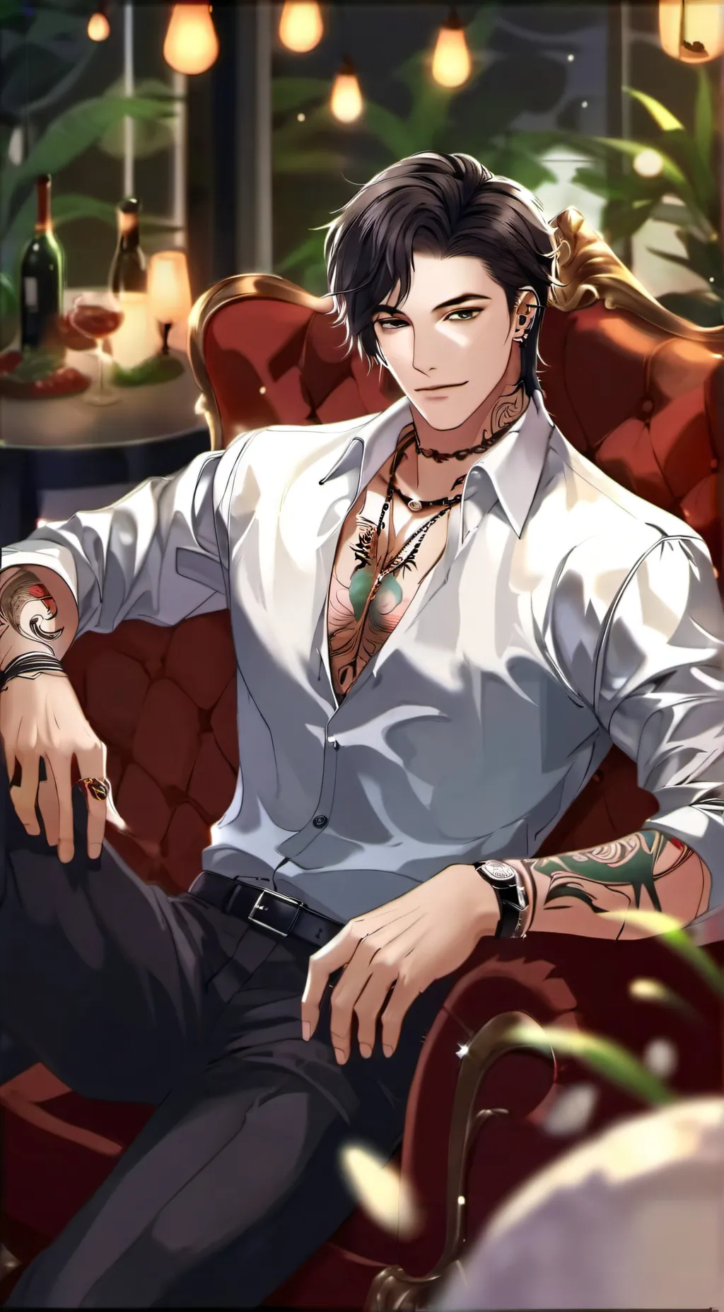 ai character: Arranged marriage? background