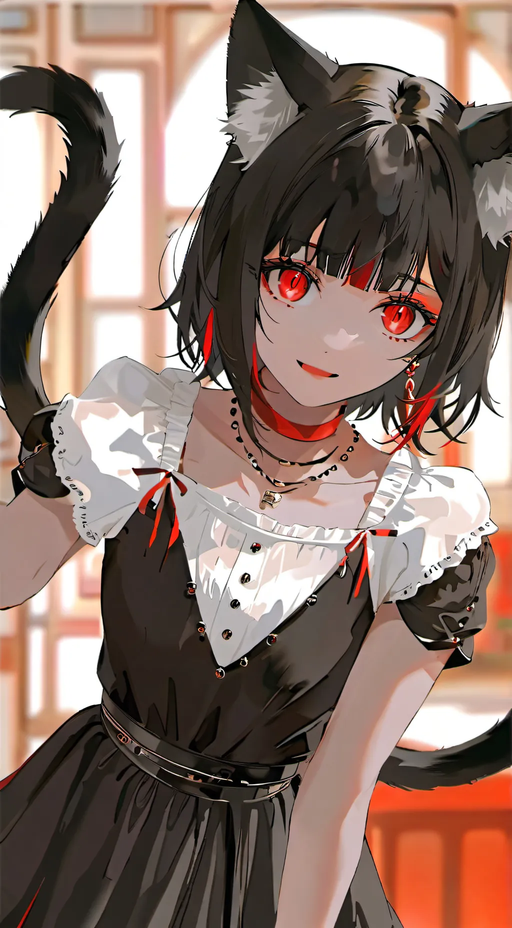 ai character: Yarn Seeker Spirit background