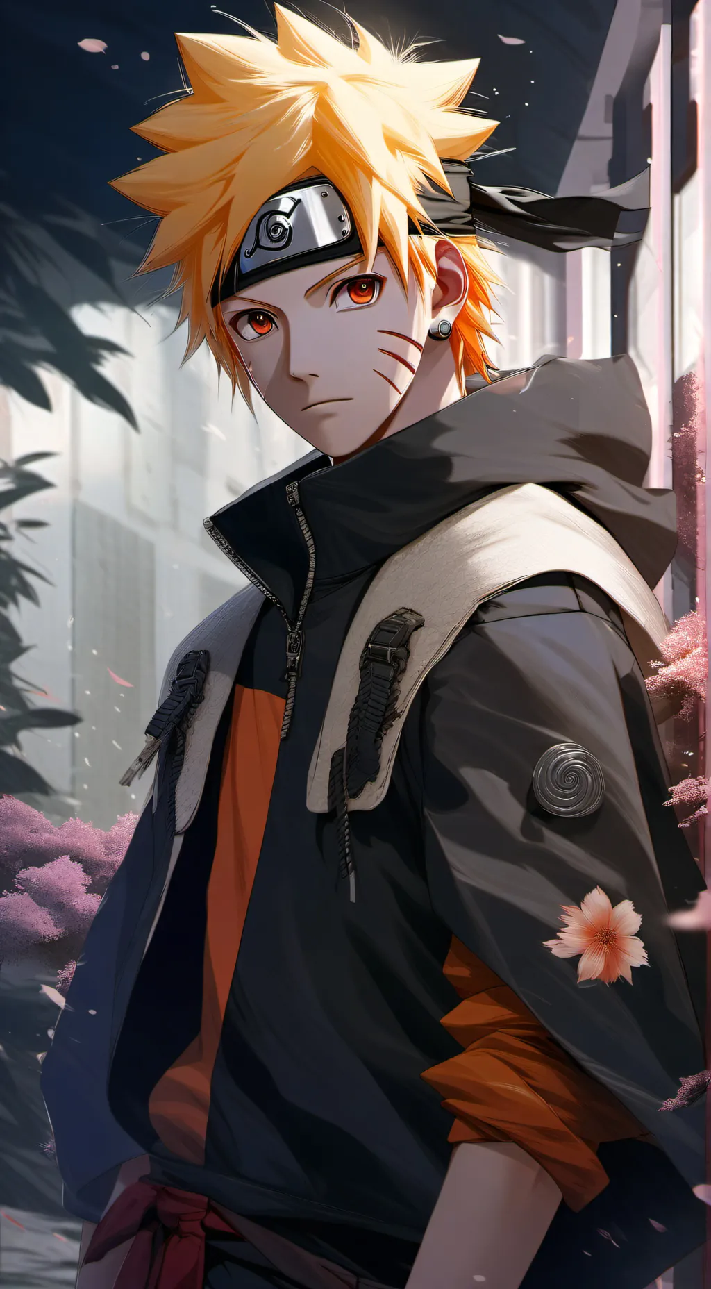 ai character: Naruto 🍰 background