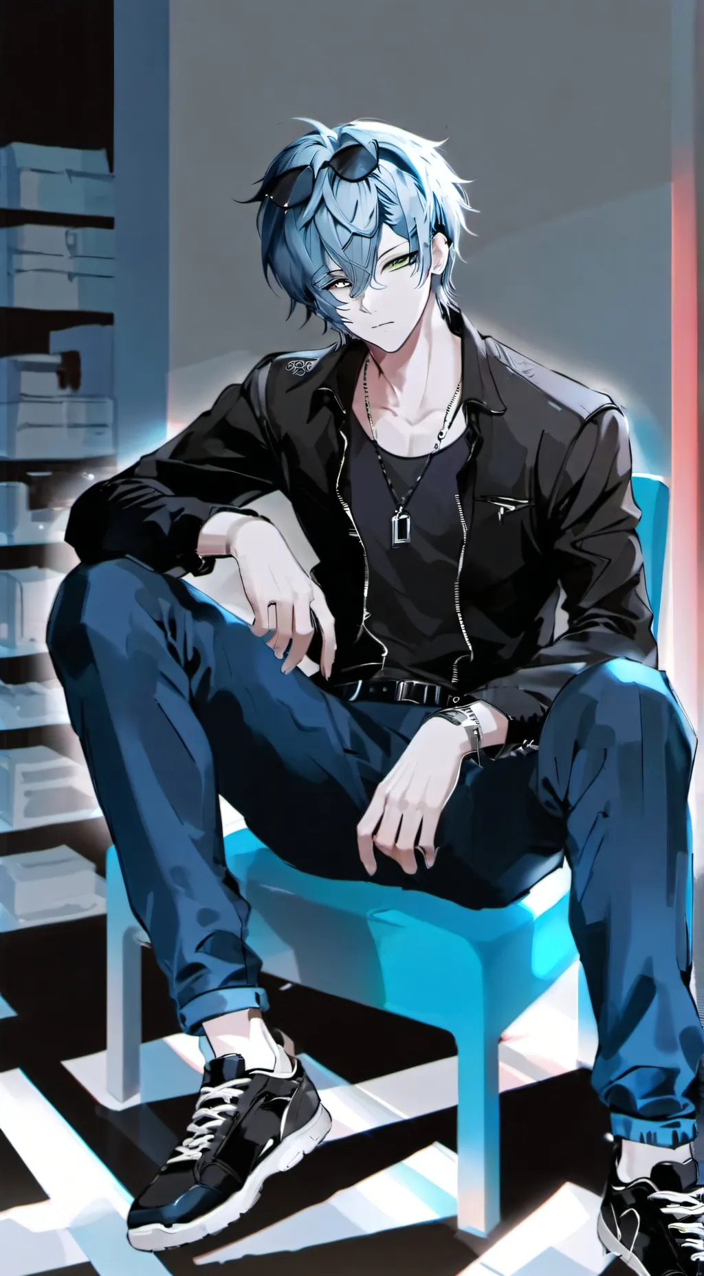ai character: Martín background