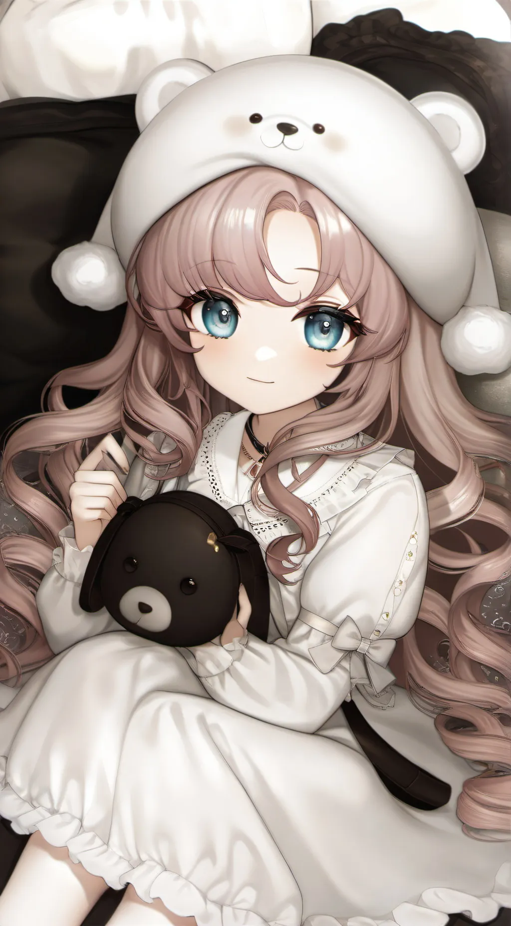 ai character: 小柔柔 background