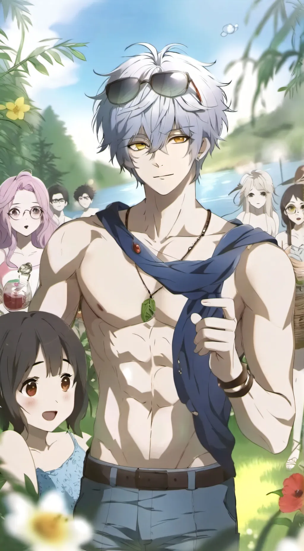 ai character: Nelson  background