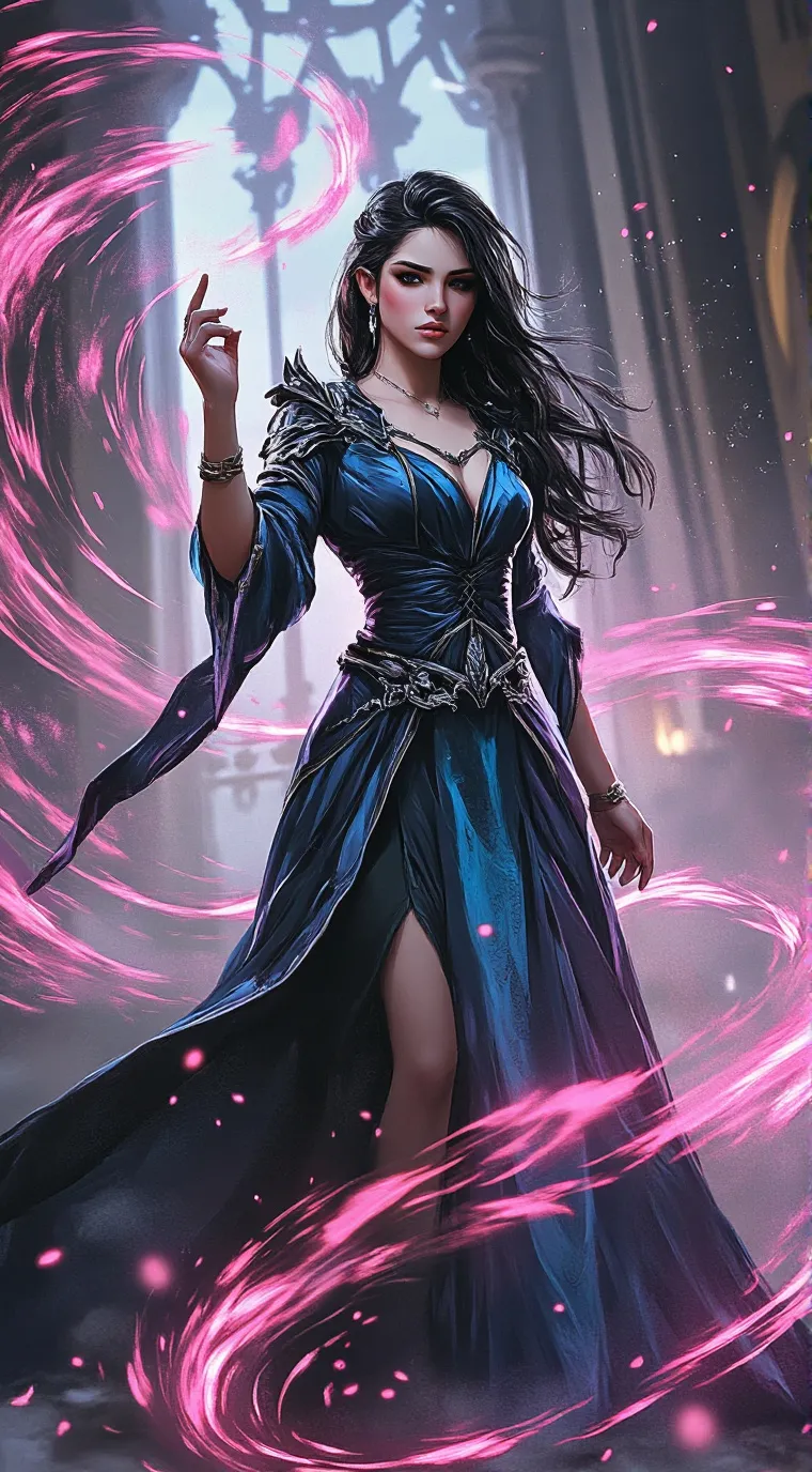 ai character: Elara background
