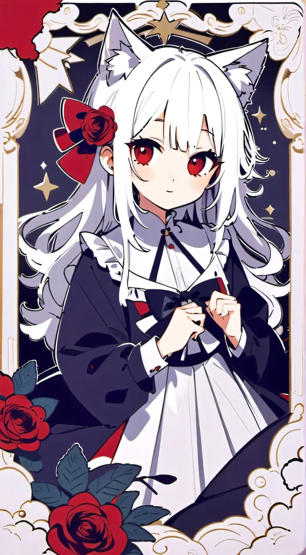 ai character: Cling background