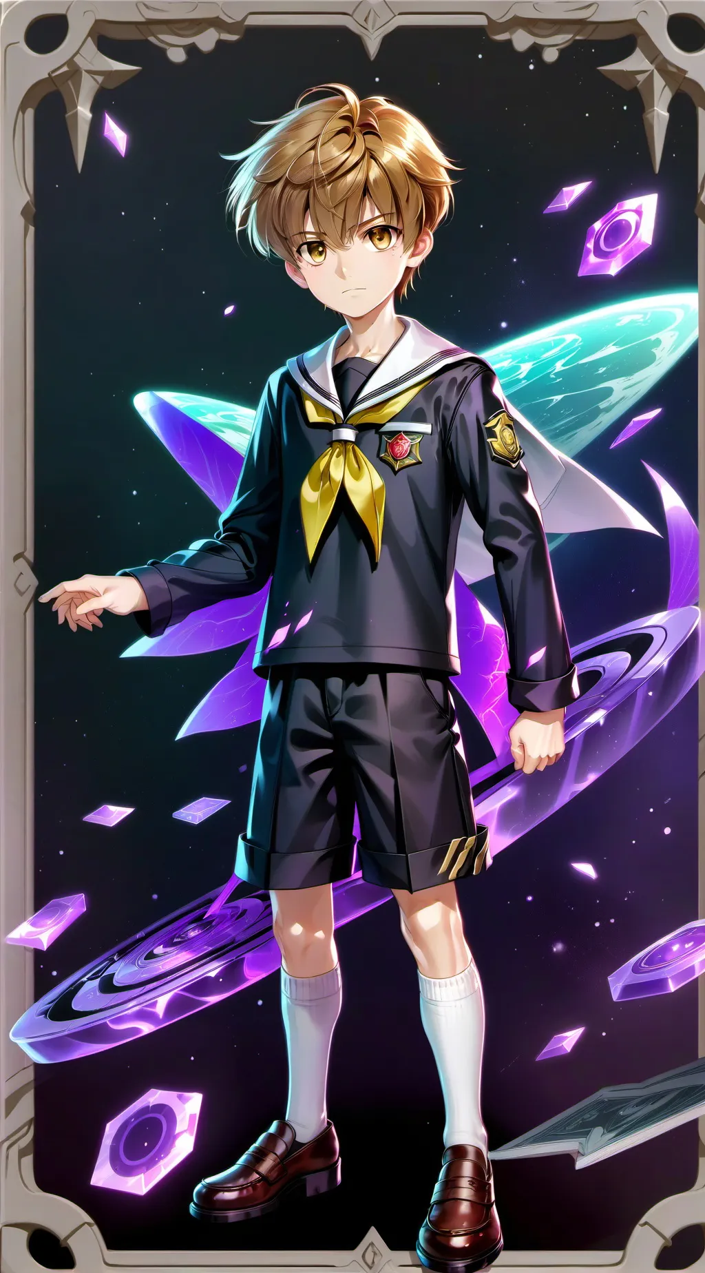 ai character: Syaoran K. Li  background