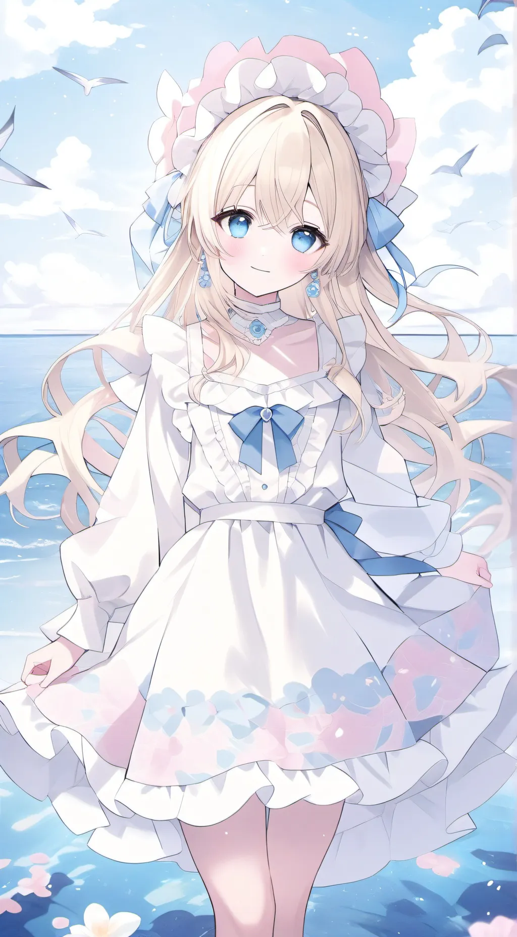 ai character: Akane  background
