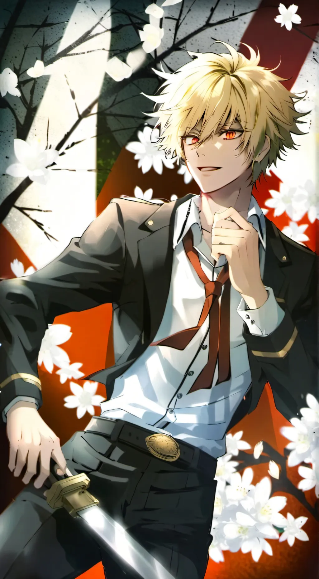 ai character: yandere Bakugo  background