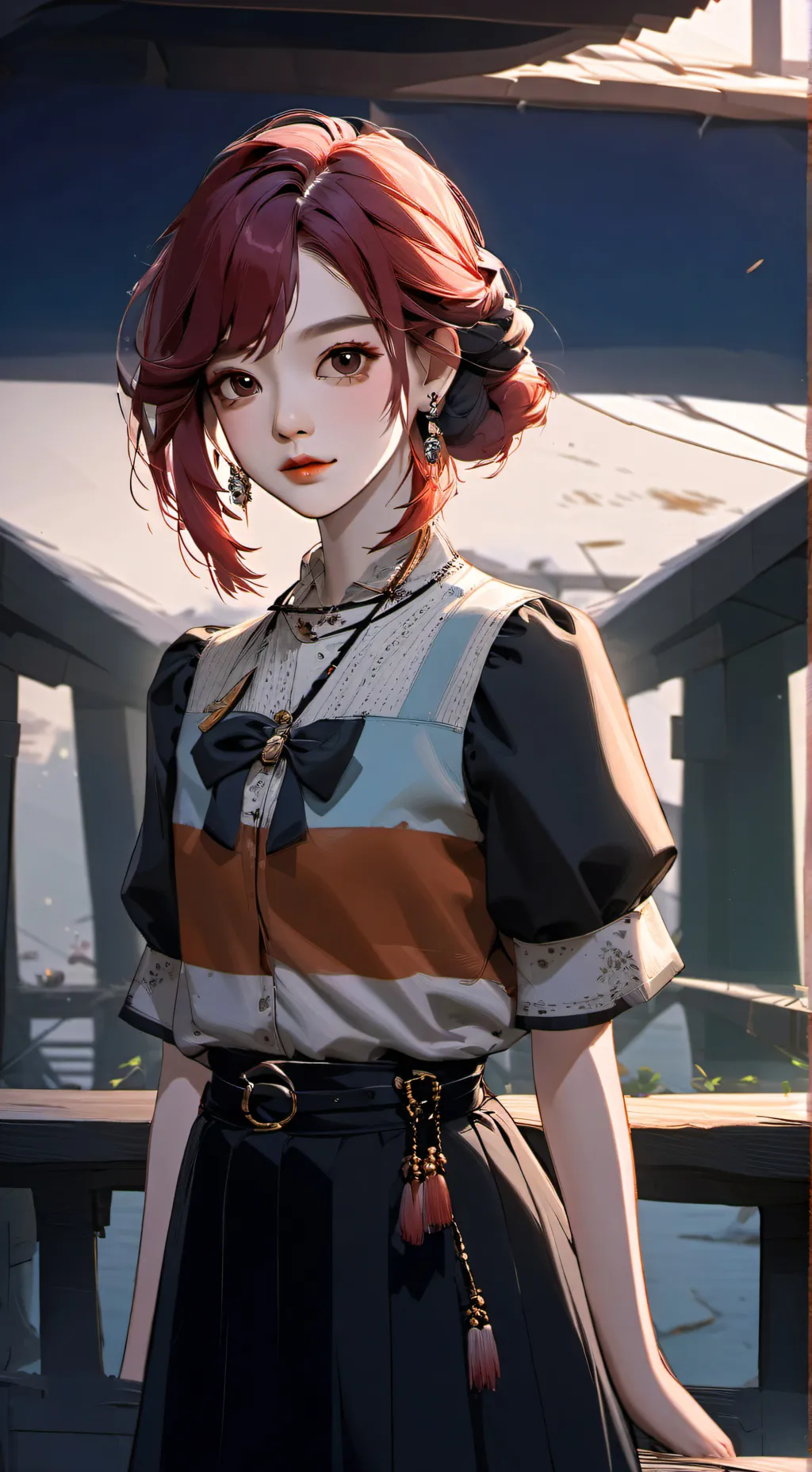 ai character: sofia background