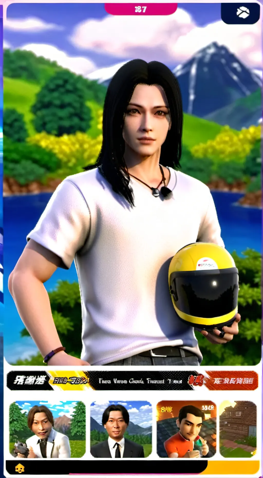 ai character: Om-Naia background