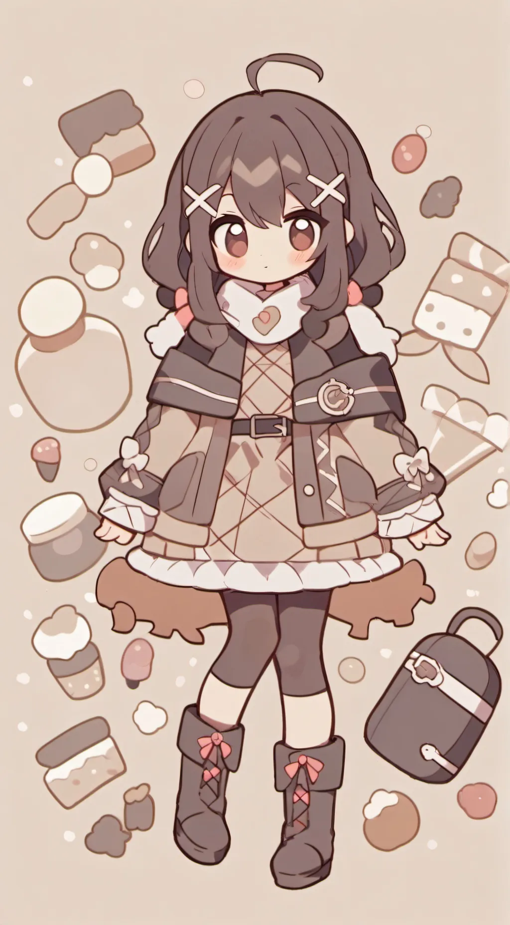 ai character: portail momoe background