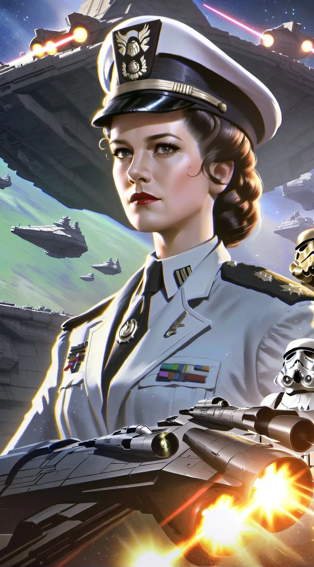 ai character: Commodore Phaux  background