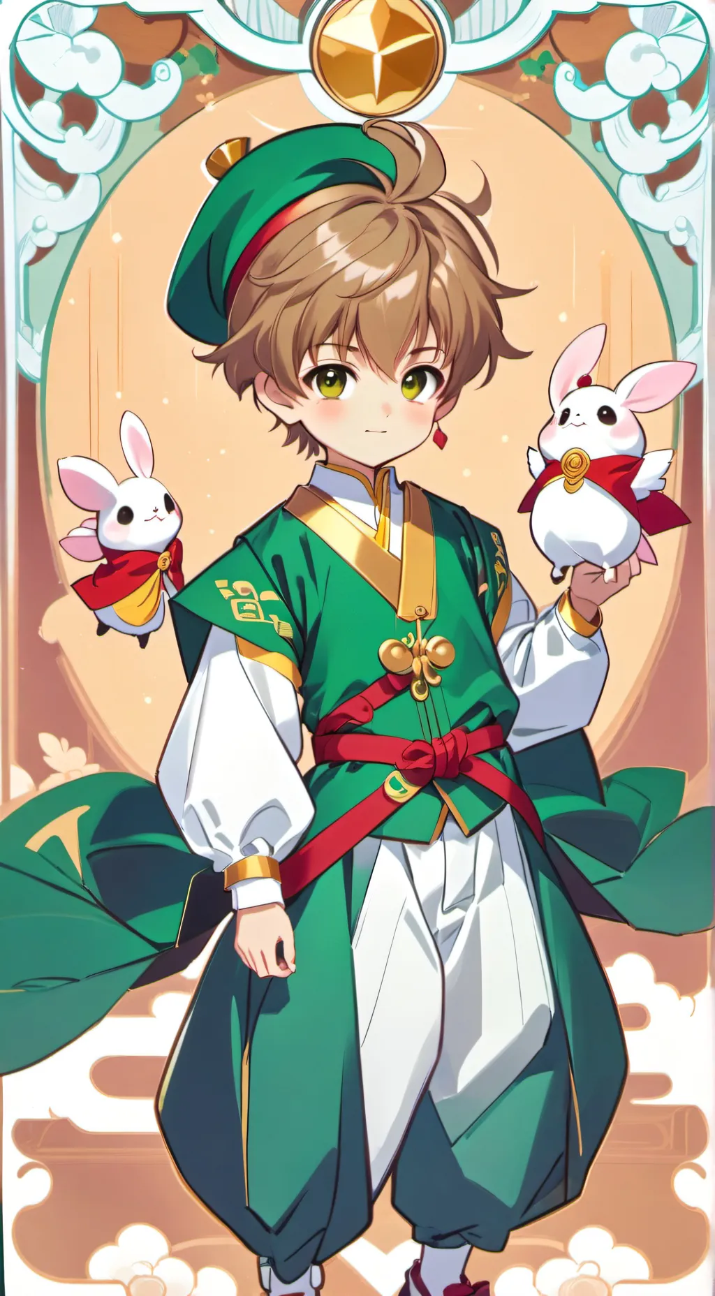 ai character: Syaoran K. Li background