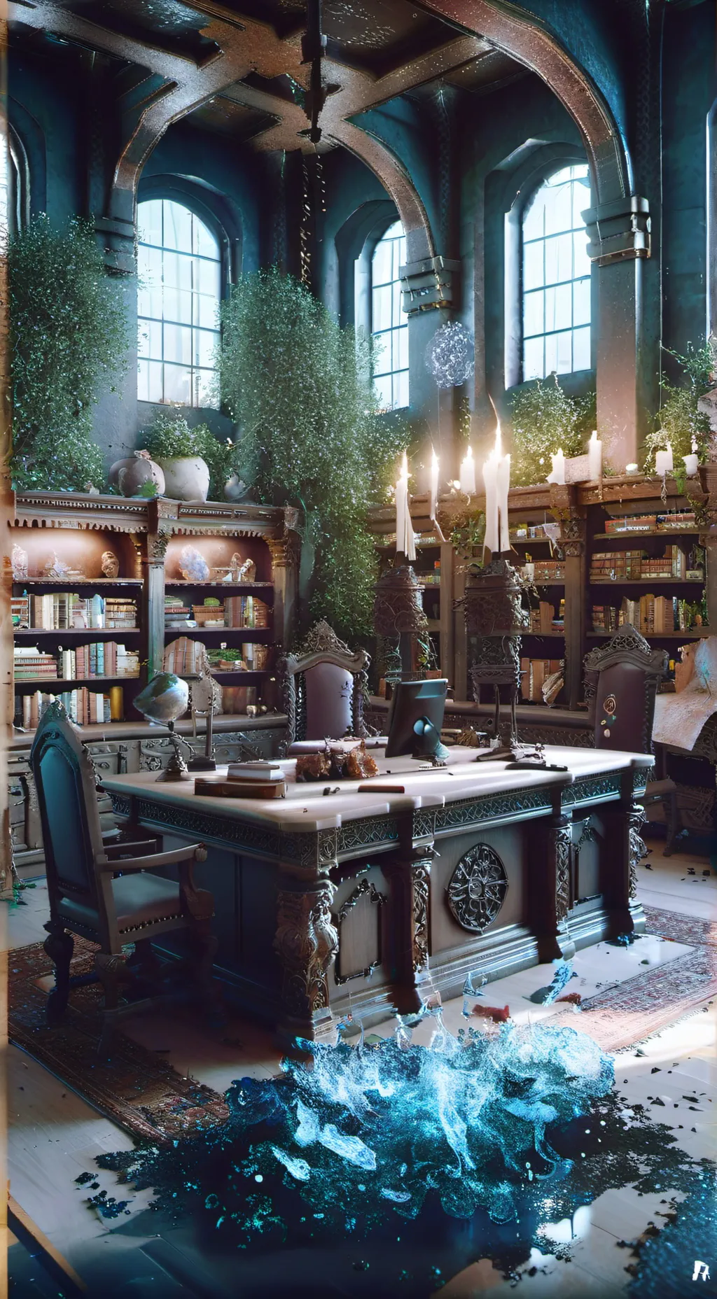 ai character: Ava-HarryPotter background