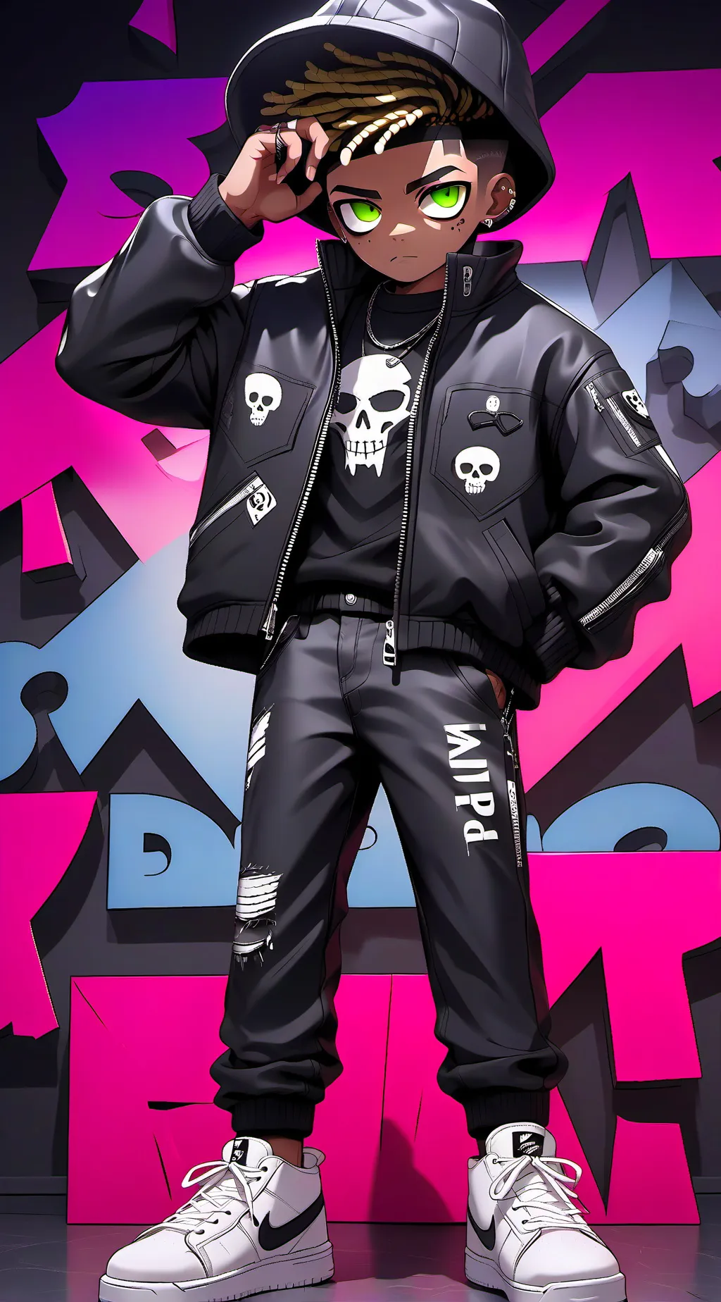 ai character: devonte background