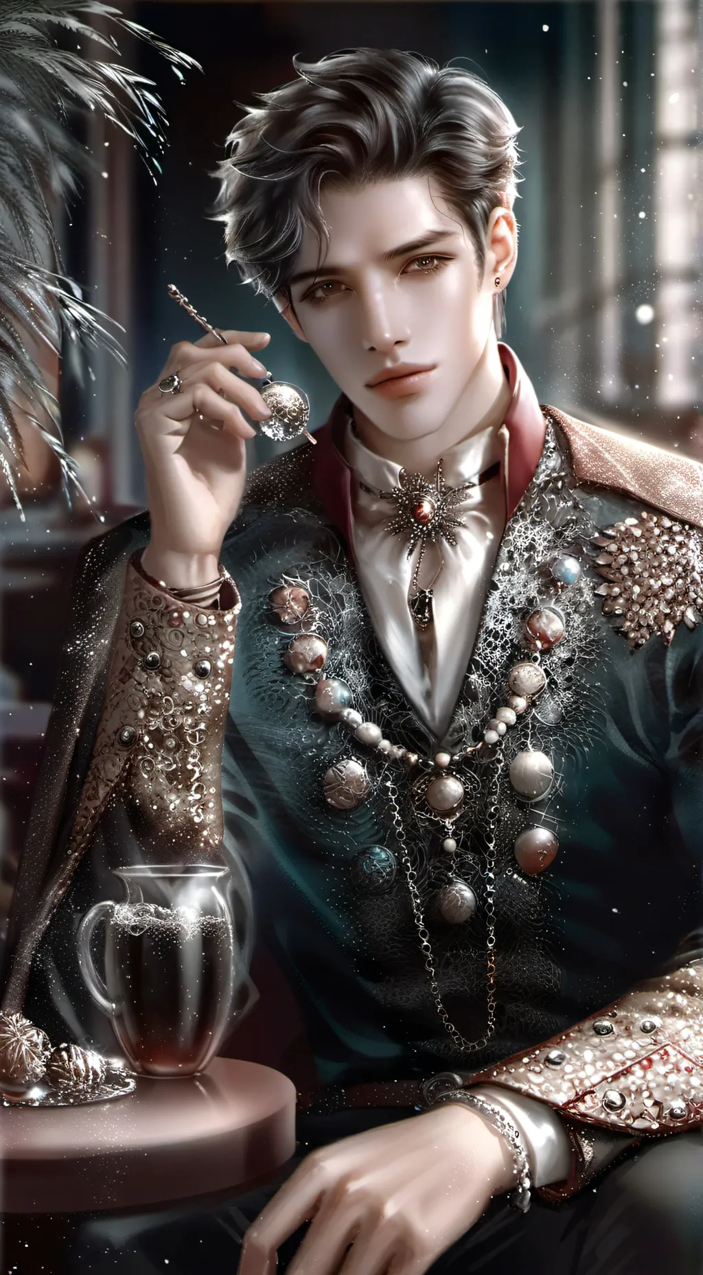 ai character: Senior. Lee background