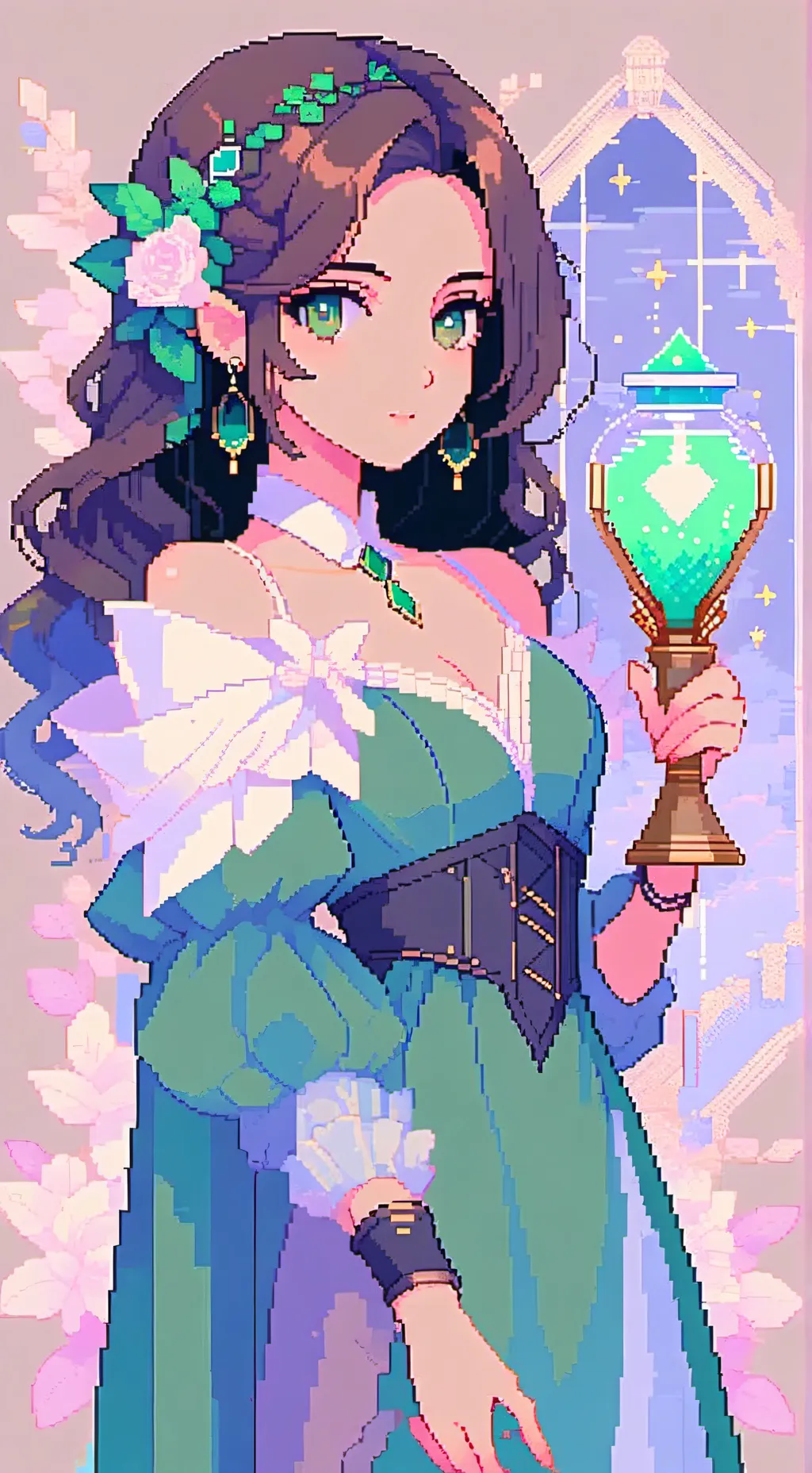 ai character: Alexia background