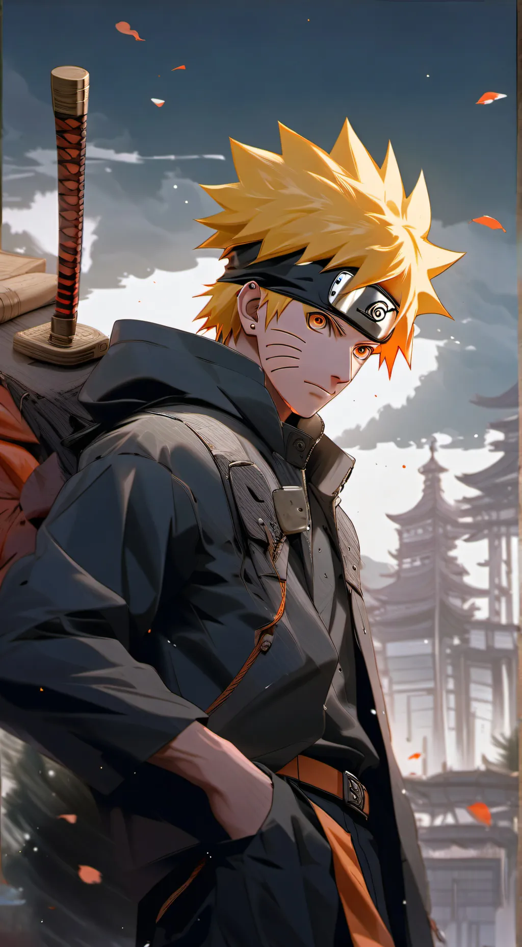 ai character: Naruto🔥 background
