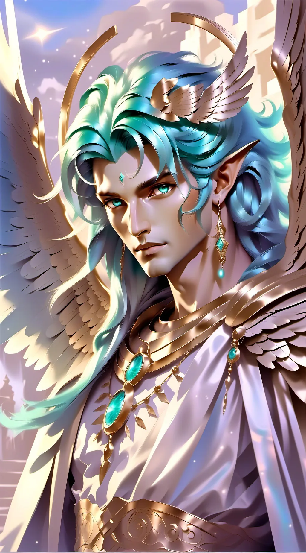 ai character: Mercure background