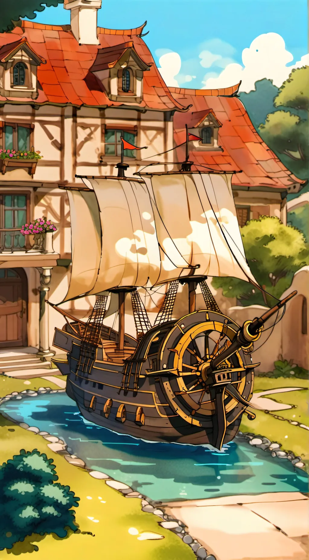 ai character: Pirates background