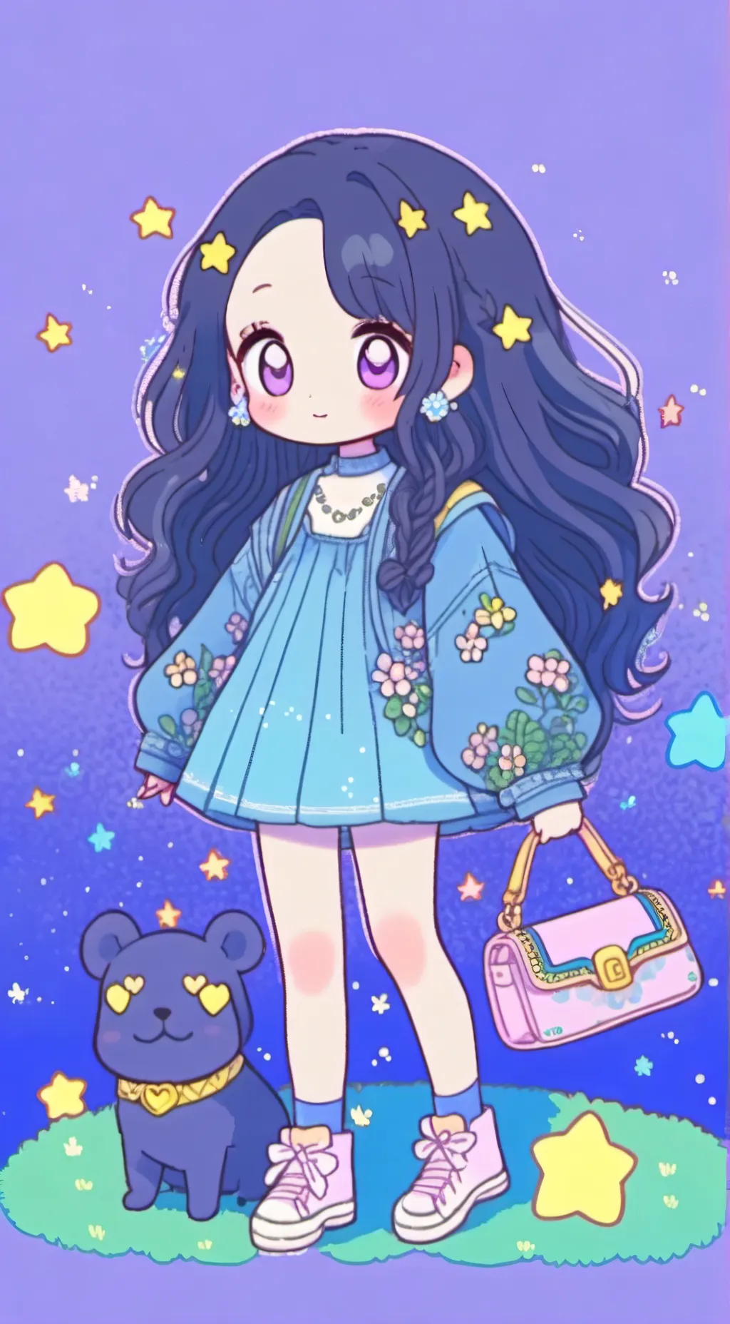 ai character: wenda sus background