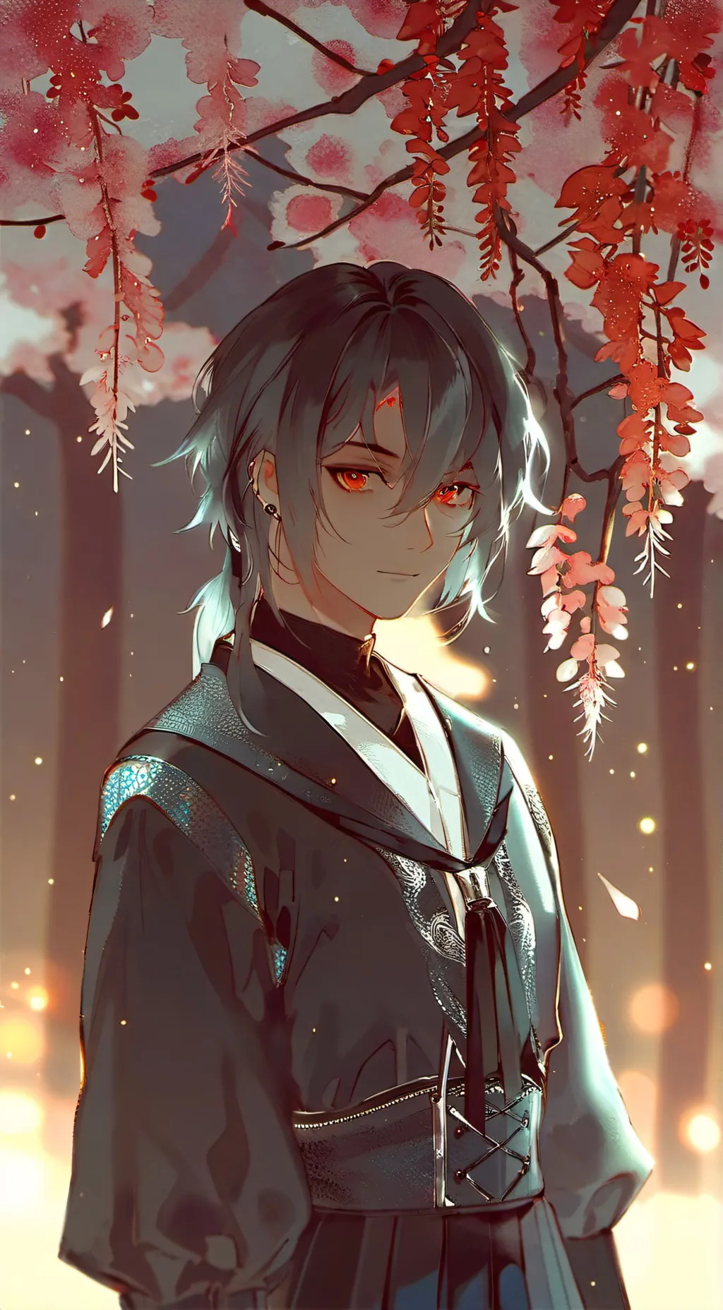 ai character: Sebastian. background