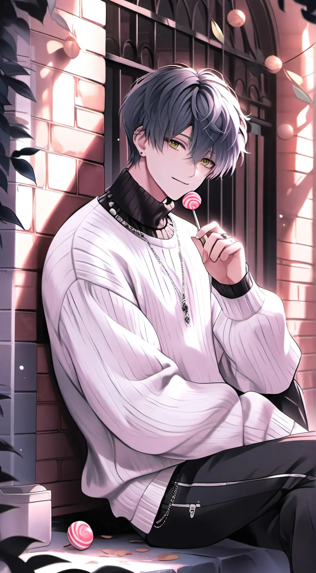ai character: ⛄Zack 🎃 background