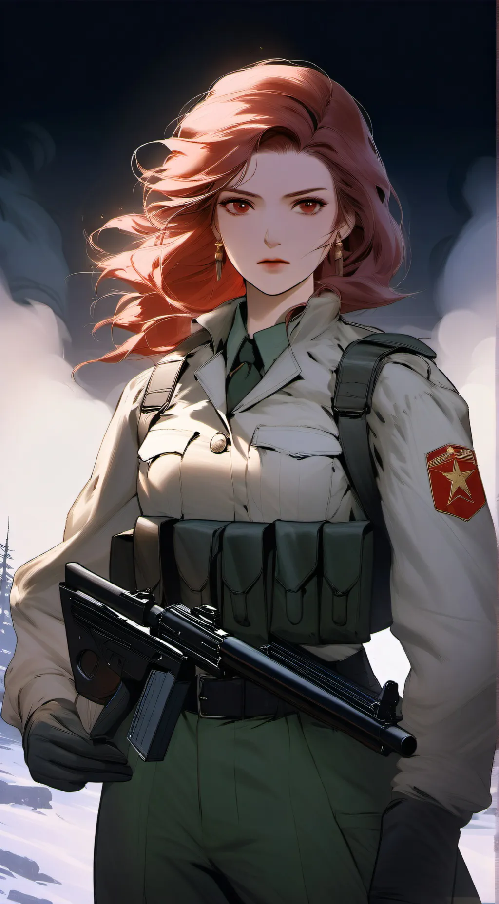 ai character: Anastasia background