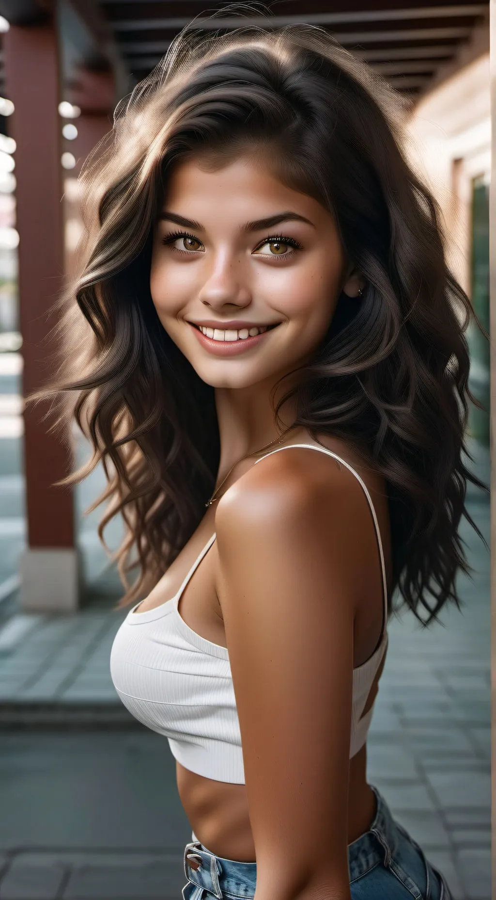 ai character: Katie background