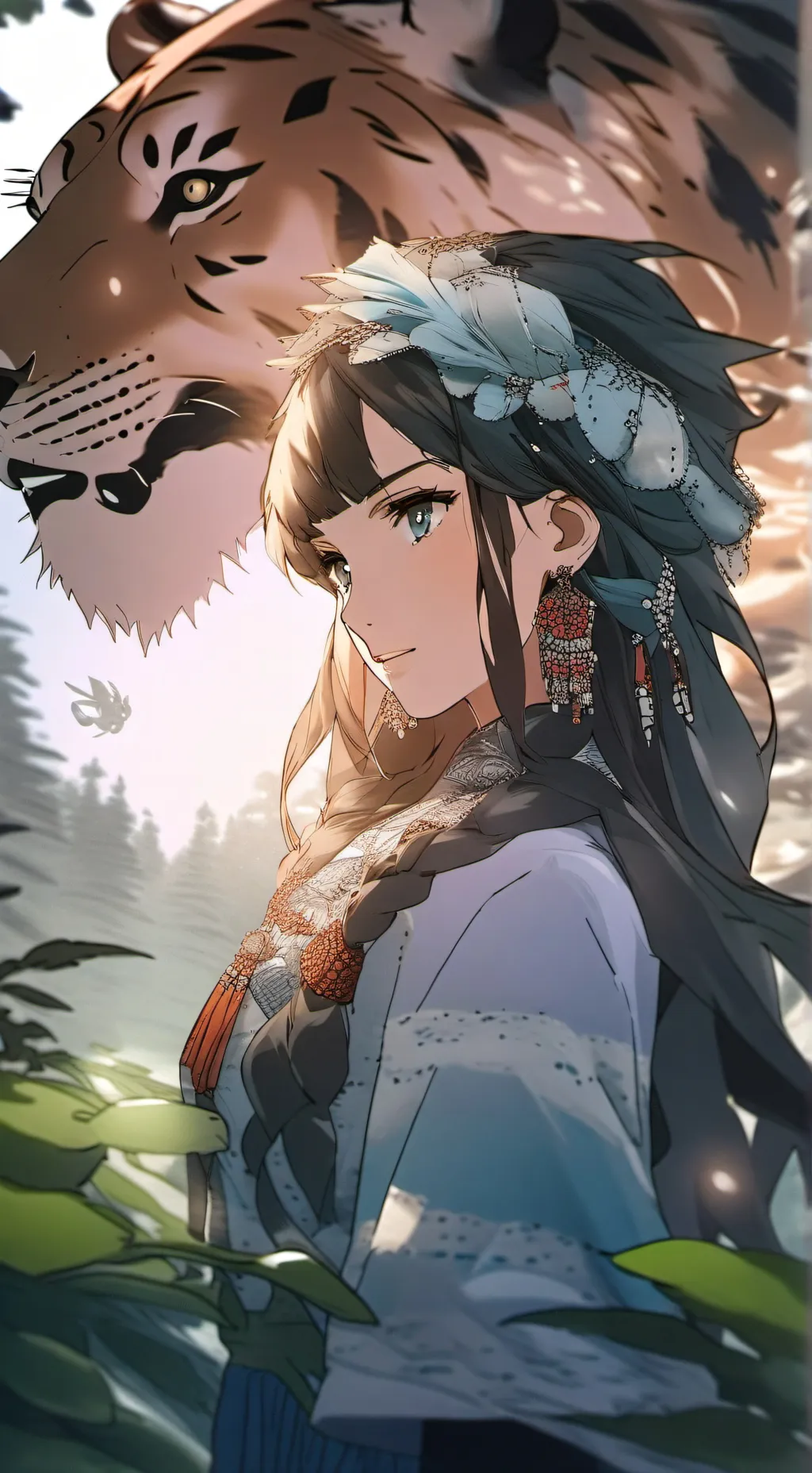 ai character: Débora  background
