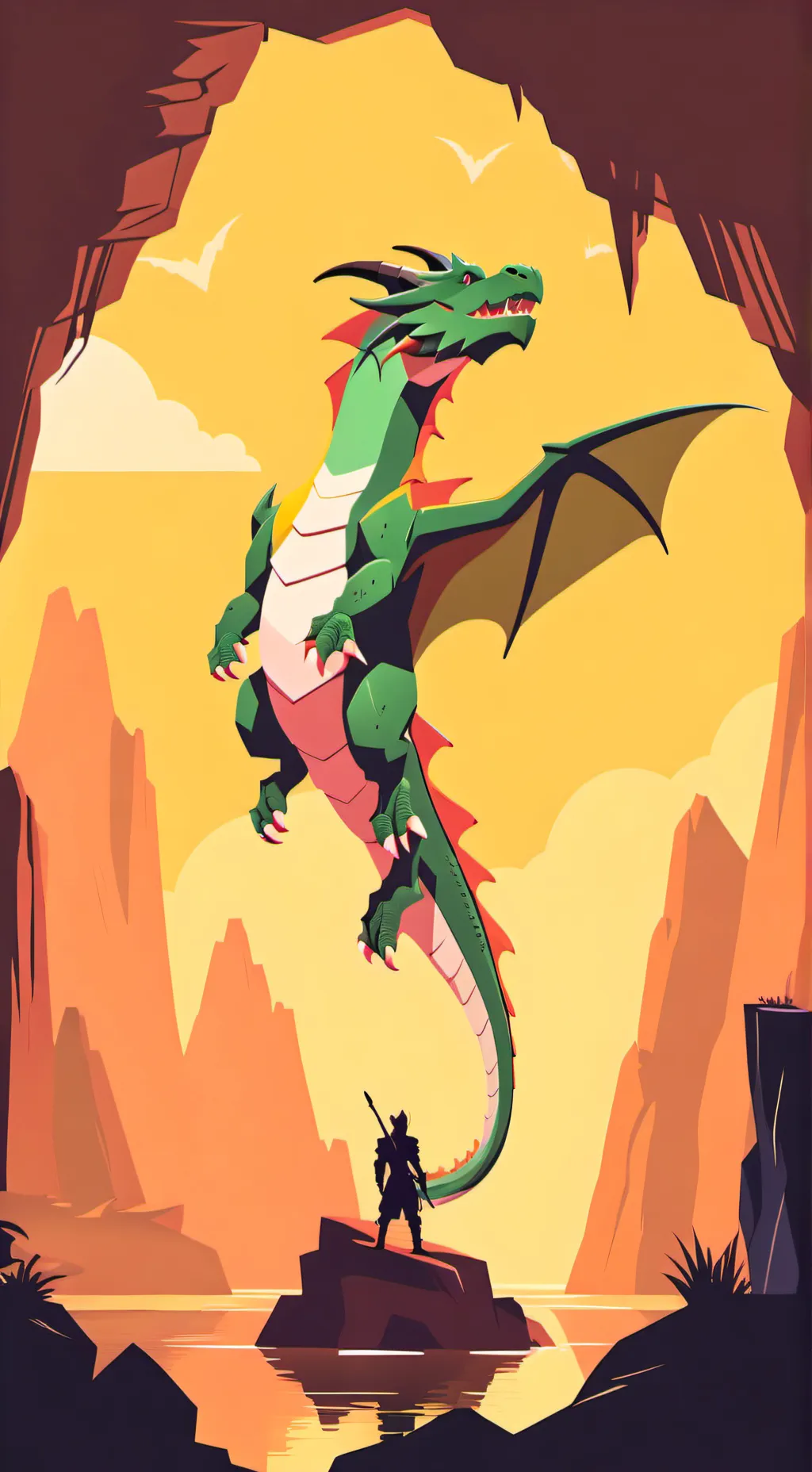 ai character: WOF but different  background