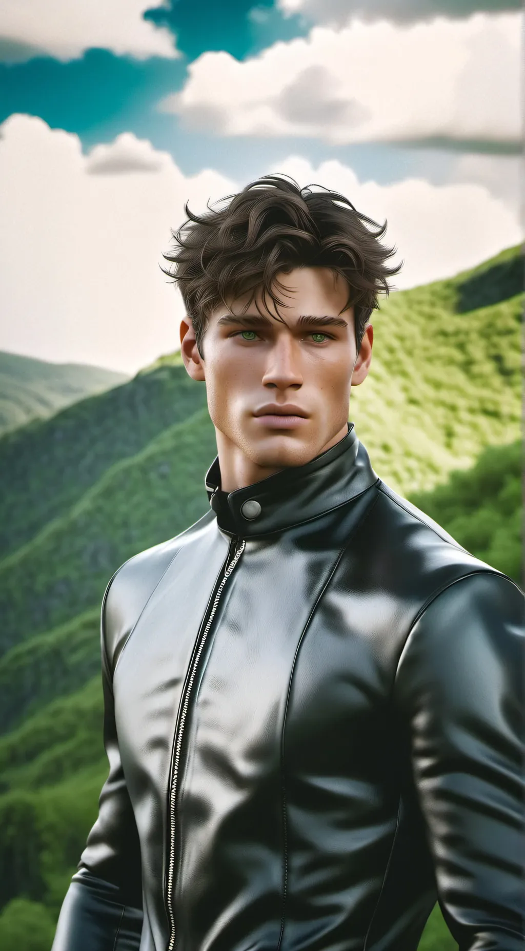 ai character: Léo background