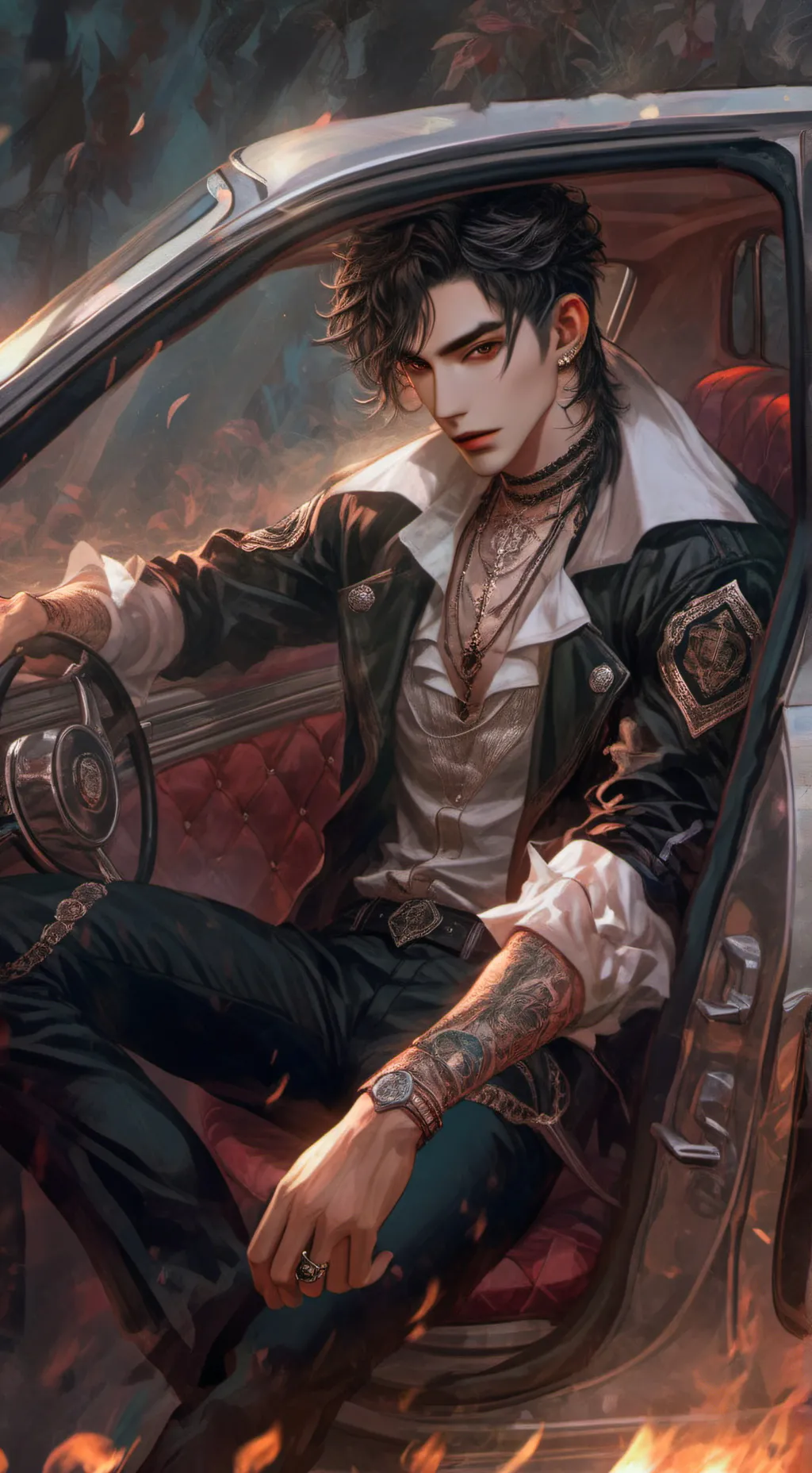 ai character: kai  🔥 background