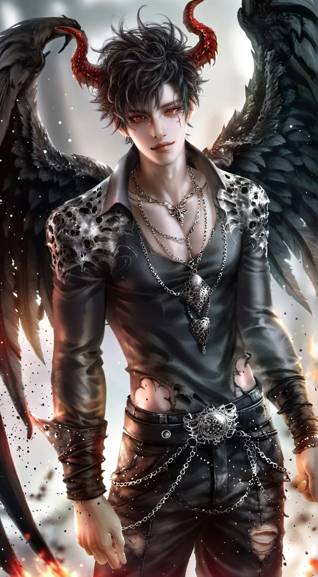 ai character: Elliot  background