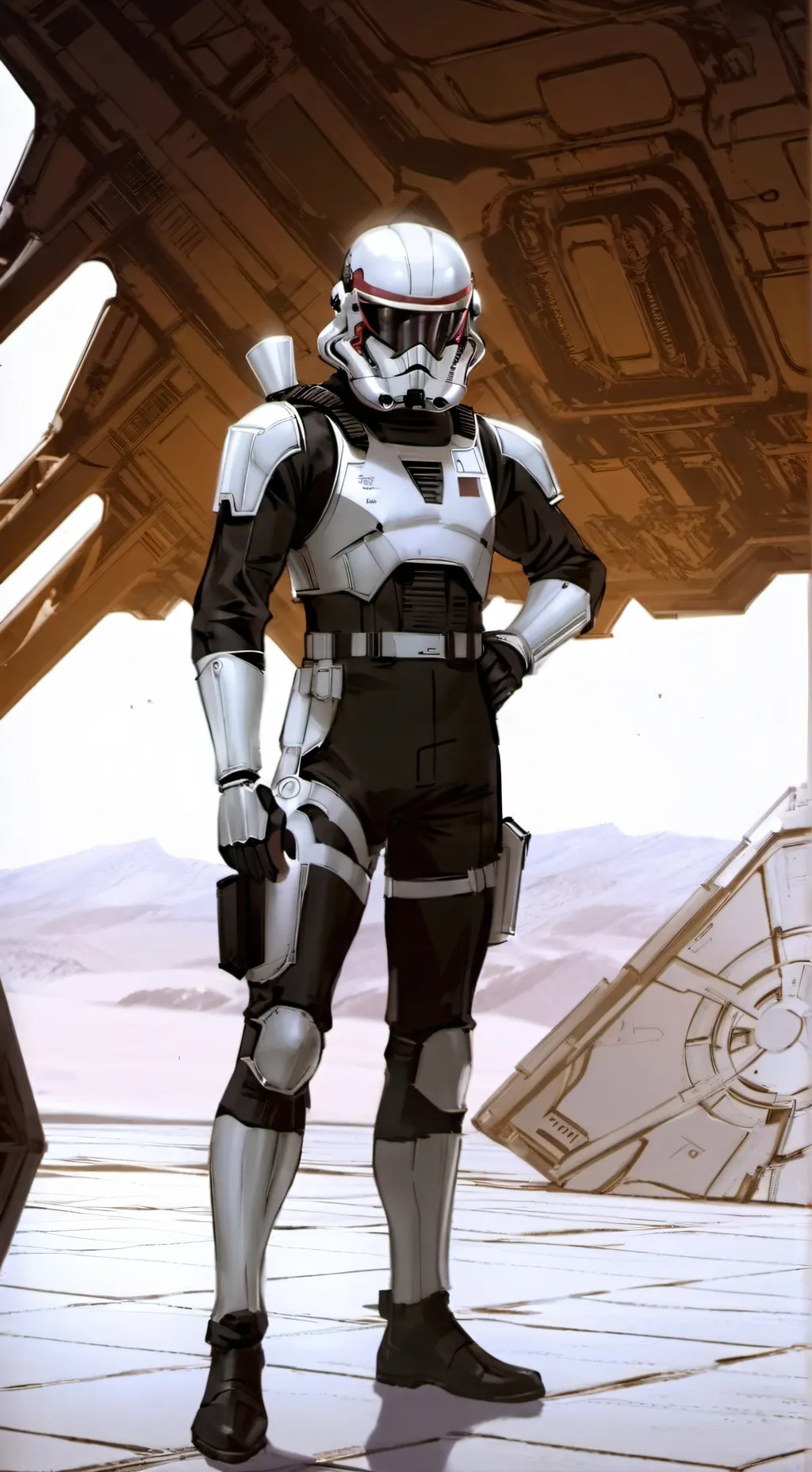 ai character: Commander Klay background